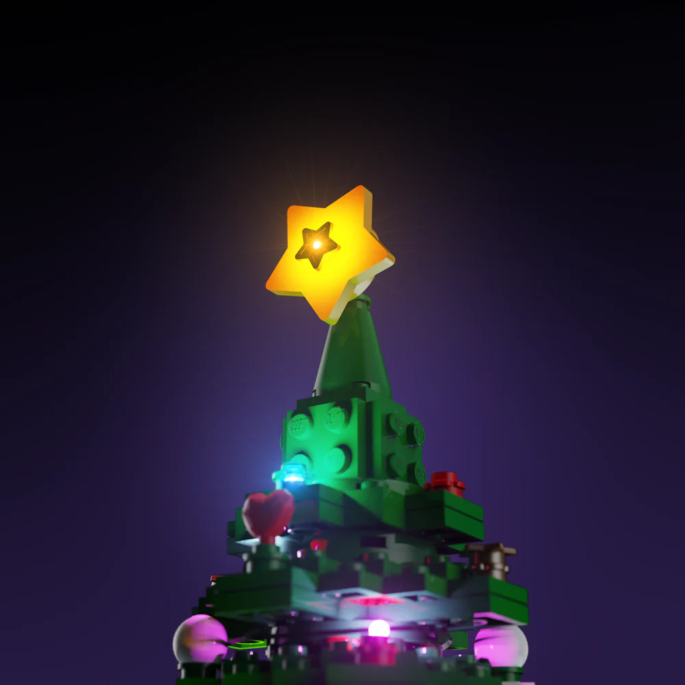 Light my Bricks Sada světel - LMB 2.0 LEGO Christmas Tree 40573 Obrázek