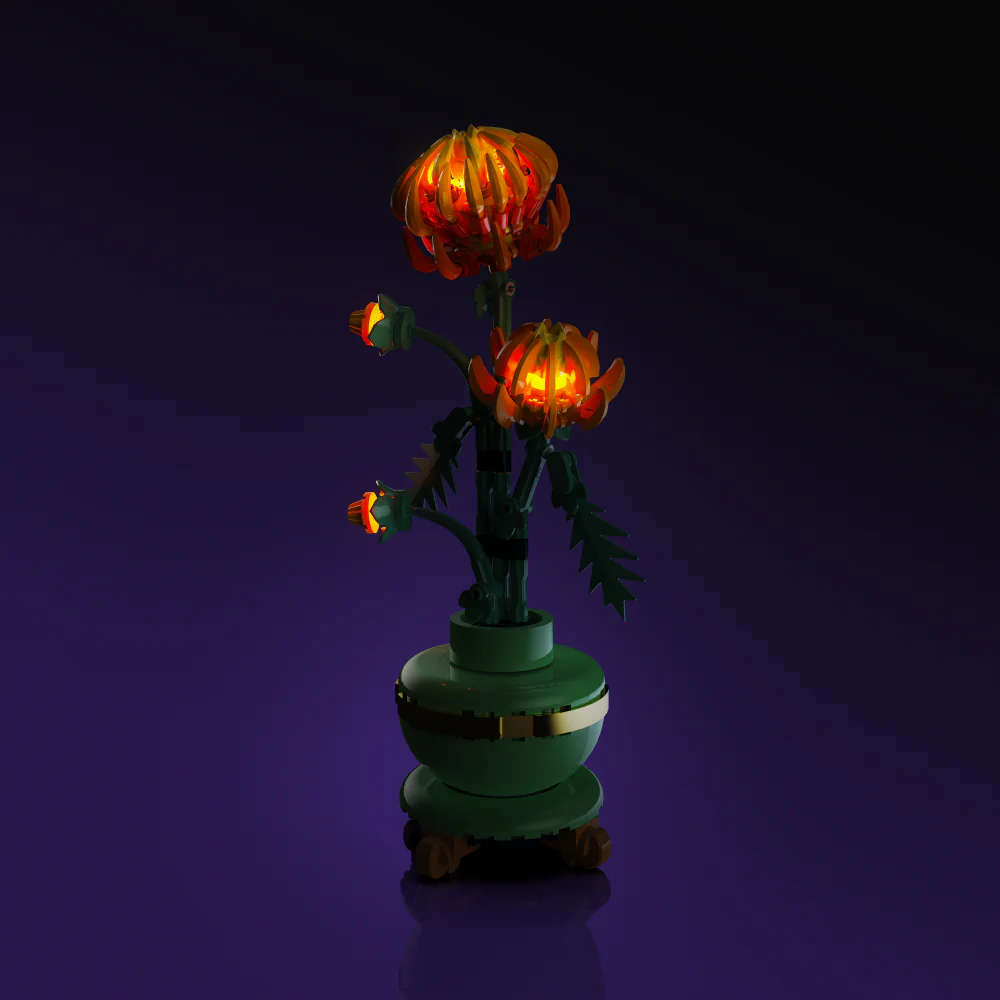 Light my Bricks Sada světel - LMB 2.0 LEGO Chrysanthemum 10368 Obrázek