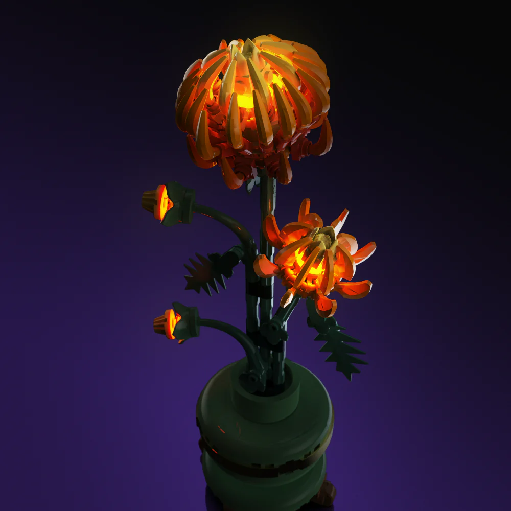 Light my Bricks Sada světel - LMB 2.0 LEGO Chrysanthemum 10368 Obrázek