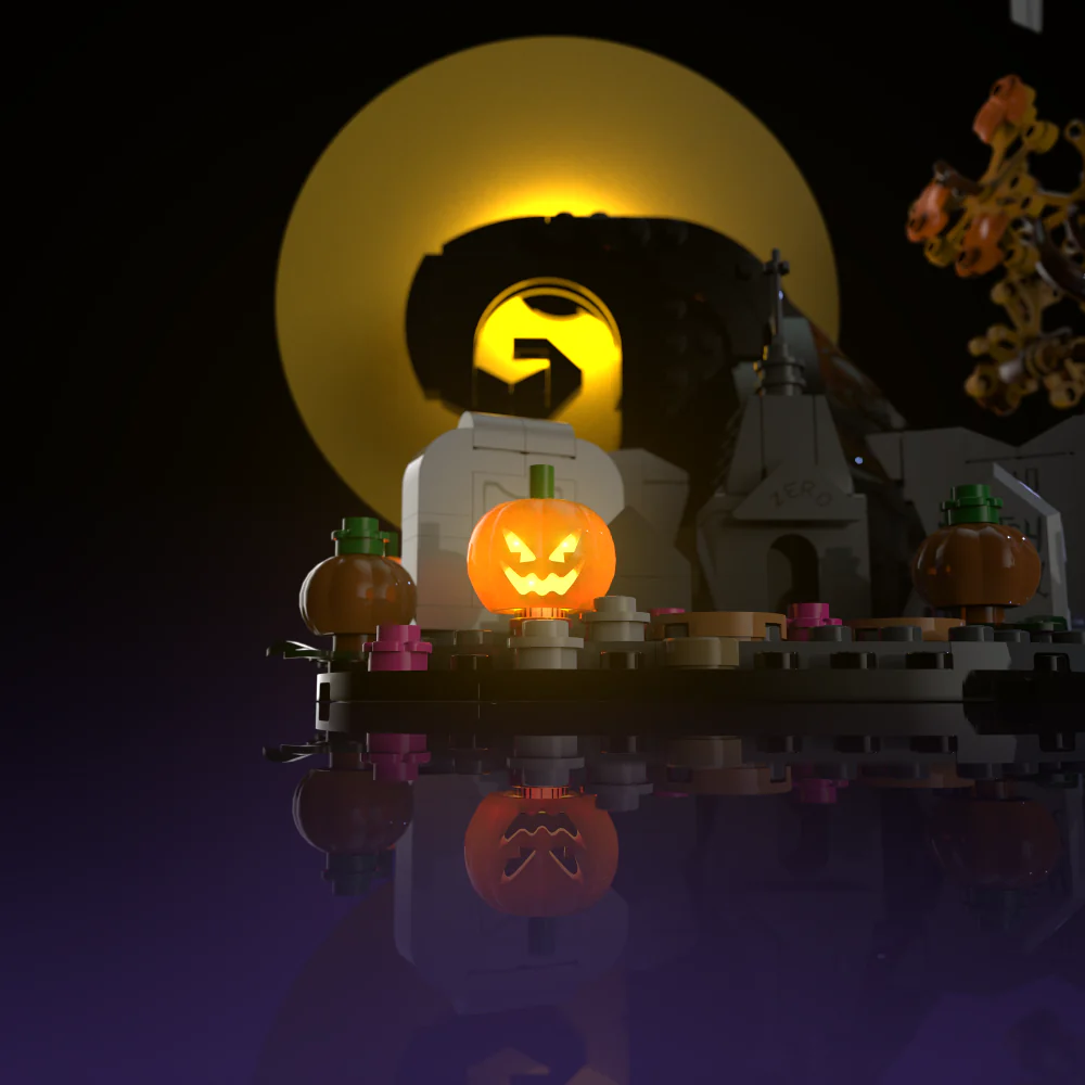 Light my Bricks Sada světel - LMB 2.0 LEGO Disney Tim Burton's The Nightmare Before Christmas 21351 Obrázek