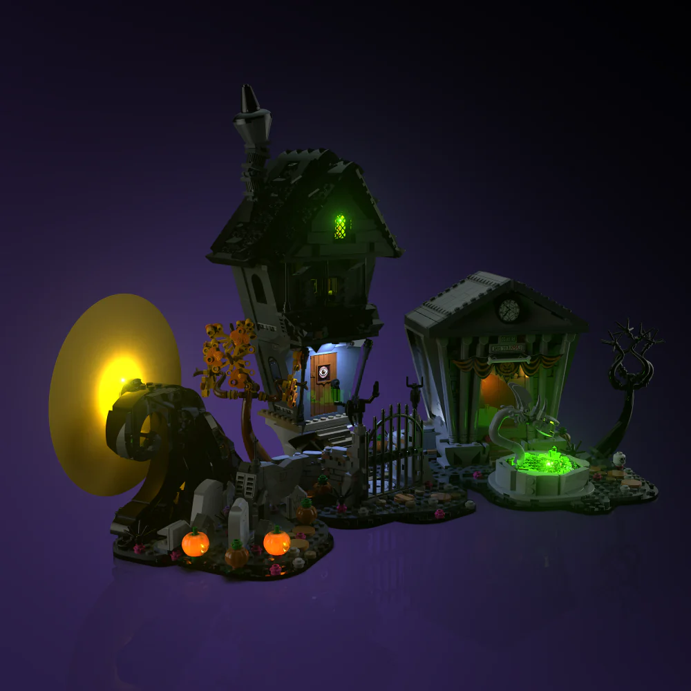 Light my Bricks Sada světel - LMB 2.0 LEGO Disney Tim Burton's The Nightmare Before Christmas 21351 Obrázek