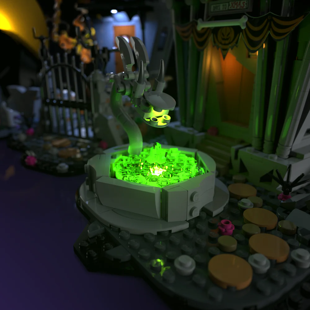 Light my Bricks Sada světel - LMB 2.0 LEGO Disney Tim Burton's The Nightmare Before Christmas 21351 Obrázek