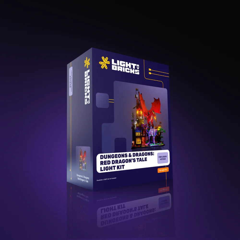 Light my Bricks Sada světel - LMB 2.0 LEGO Dungeons & Dragons: Red Dragon's Tale 21348