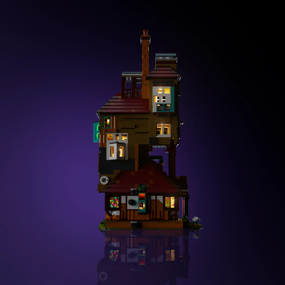 Light my Bricks Sada světel - LMB 2.0 LEGO Harry Potter The Burrow - Collectors' Edition 76437 Obrázek