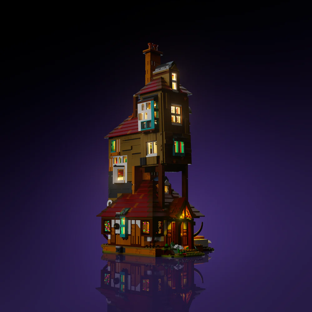 Light my Bricks Sada světel - LMB 2.0 LEGO Harry Potter The Burrow - Collectors' Edition 76437 Obrázek