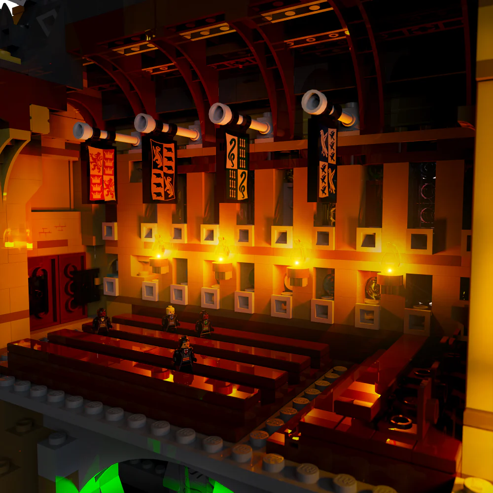 Light my Bricks Sada světel - LMB 2.0 LEGO Hogwarts Castle 71043 Obrázek