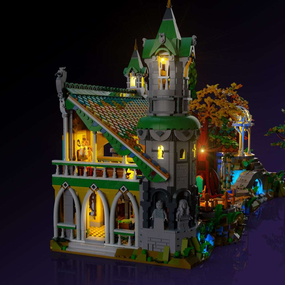 Light my Bricks Sada světel - LMB 2.0 LEGO Lord of the Rings - Rivendell 10316 Obrázek