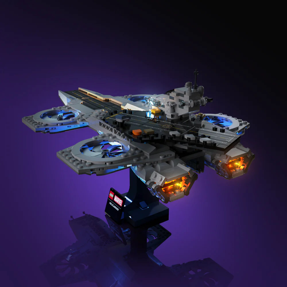 Light my Bricks Sada světel - LMB 2.0 LEGO Marvel The Avengers Helicarrier 76295 Obrázek