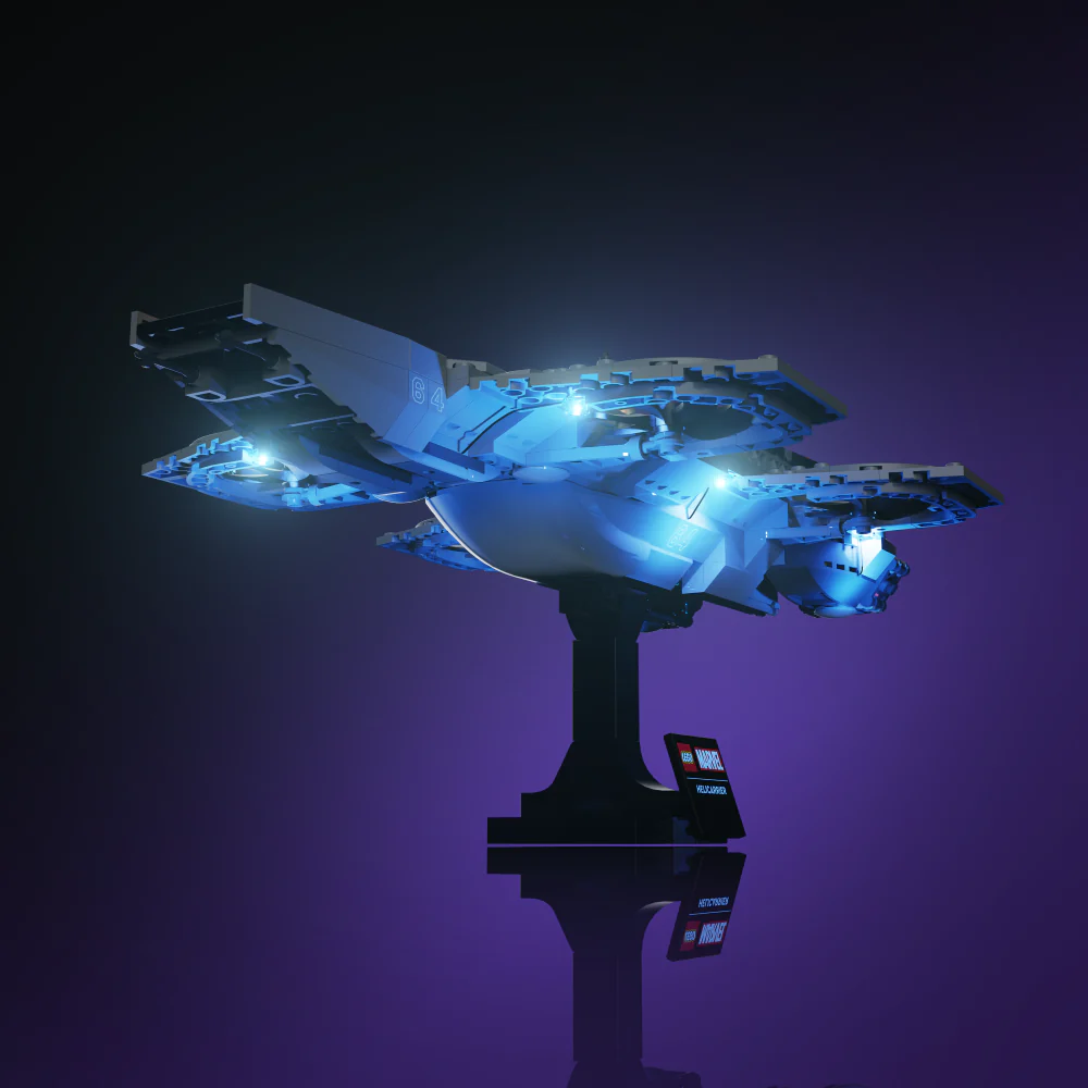 Light my Bricks Sada světel - LMB 2.0 LEGO Marvel The Avengers Helicarrier 76295 Obrázek