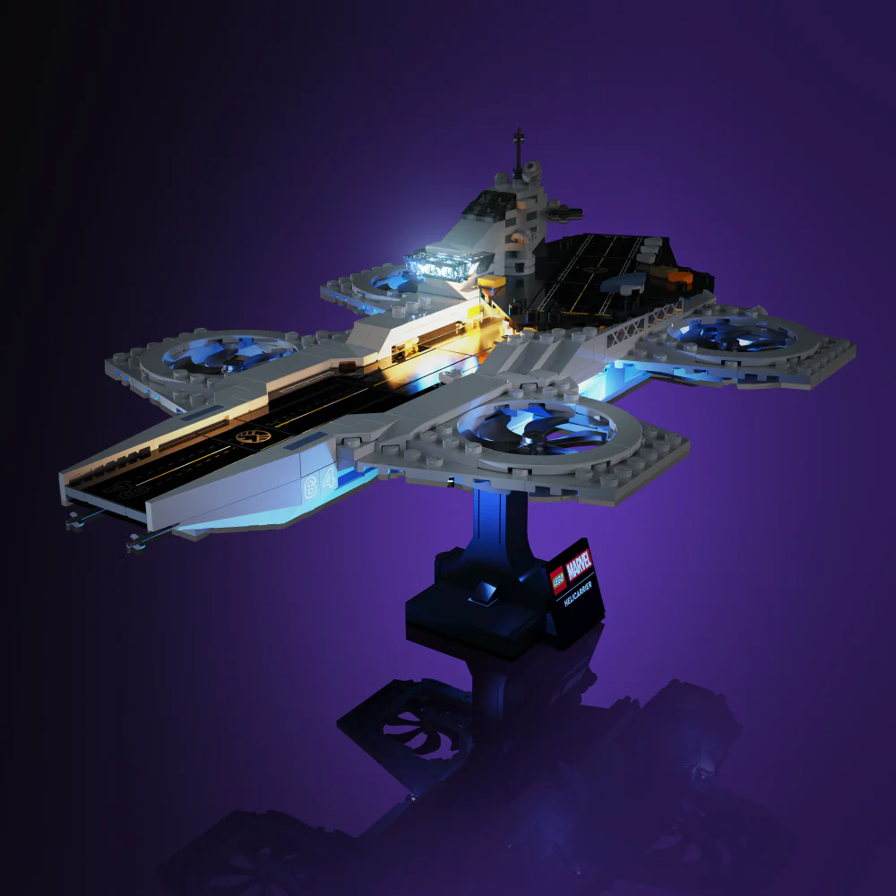 Light my Bricks Sada světel - LMB 2.0 LEGO Marvel The Avengers Helicarrier 76295 Obrázek