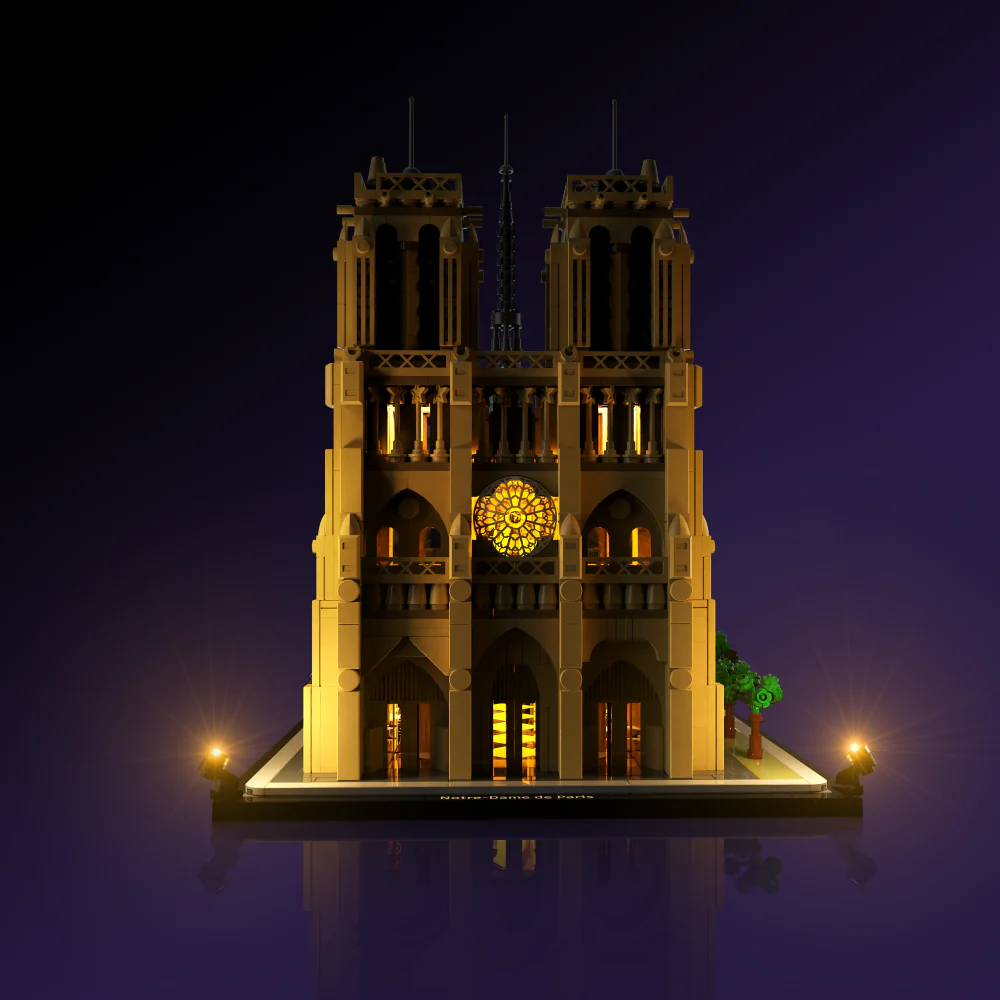 Light my Bricks Sada světel - LMB 2.0 LEGO Notre-Dame de Paris 21061 Obrázek
