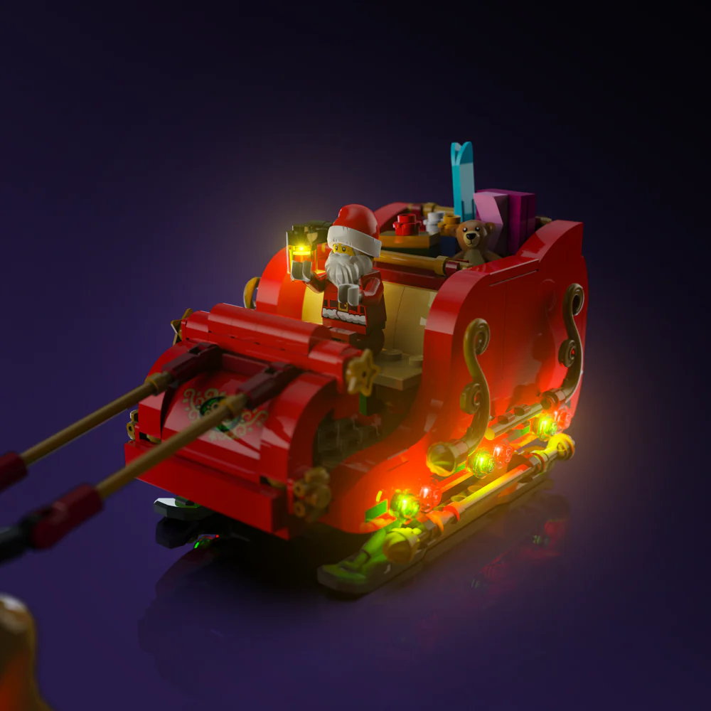 Light my Bricks Sada světel - LMB 2.0 LEGO Santa's Sleigh 40499 Obrázek