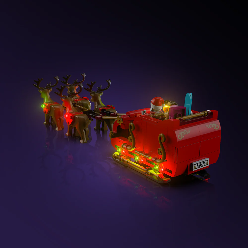 Light my Bricks Sada světel - LMB 2.0 LEGO Santa's Sleigh 40499 Obrázek