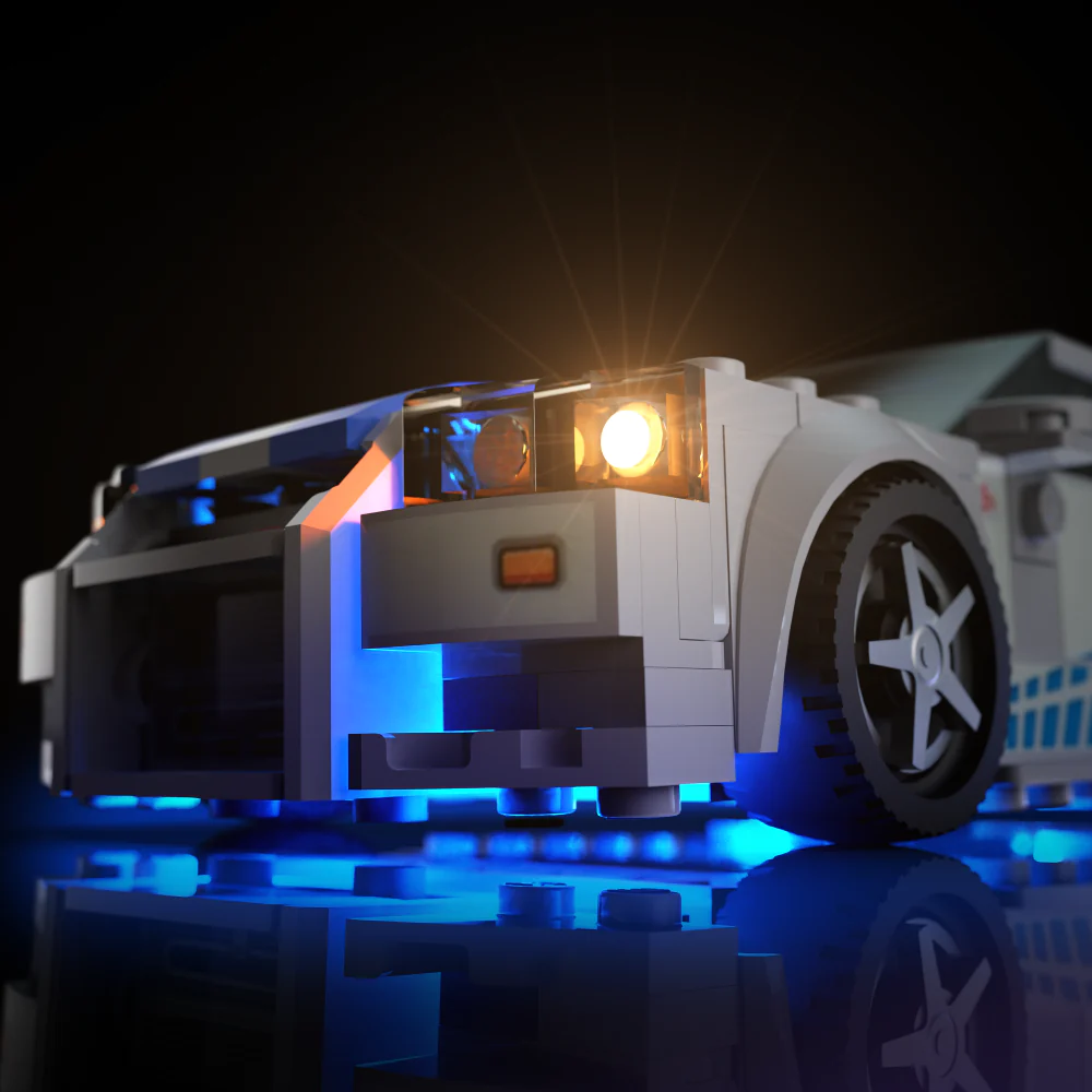 Light my Bricks Sada světel - LMB 2.0 LEGO Speed Champions 2 Fast 2 Furious Nissan Skyline GT-R (R34) 76917 Obrázek