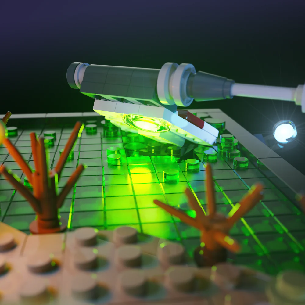 Light my Bricks Sada světel - LMB 2.0 LEGO Star Wars Dagobah Jedi Training Diorama 75330 Obrázek