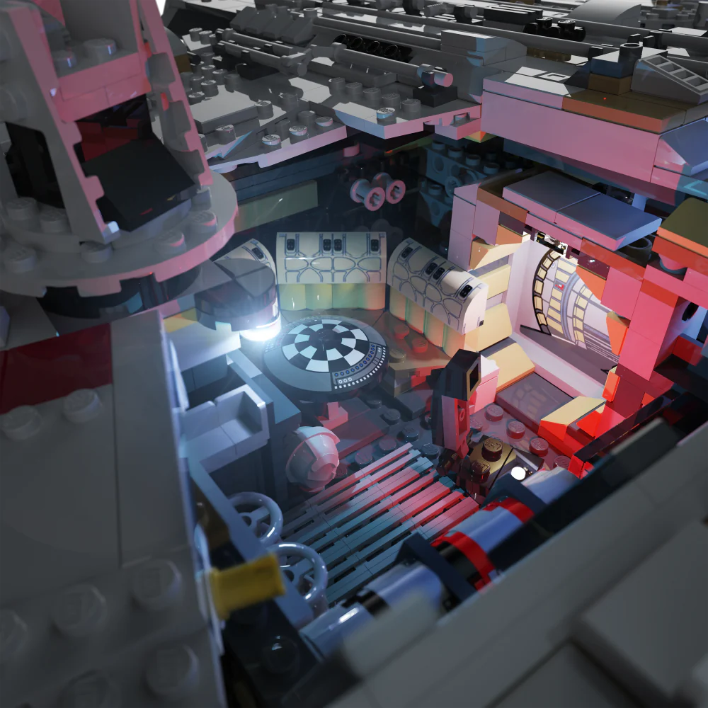 Light my Bricks Sada světel - LMB 2.0 LEGO Star Wars UCS Millennium Falcon 75192 Obrázek