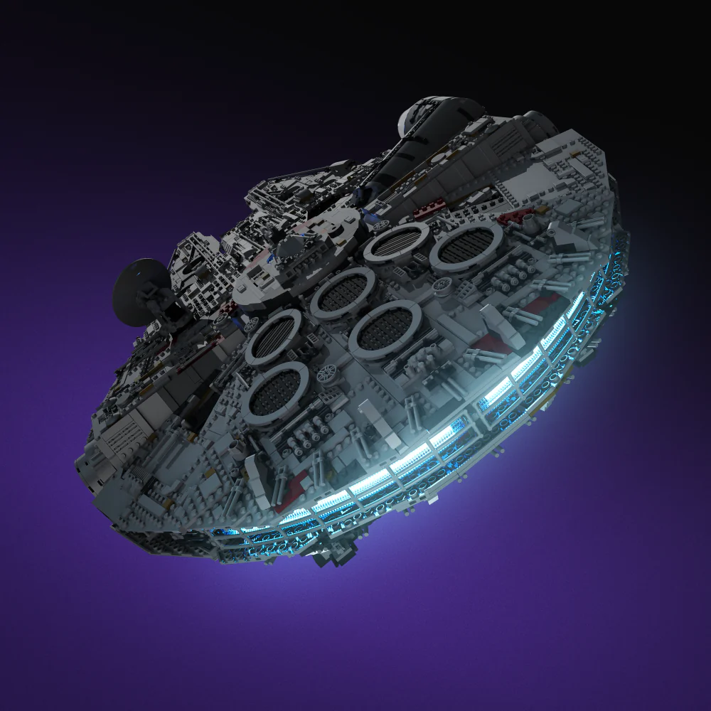 Light my Bricks Sada světel - LMB 2.0 LEGO Star Wars UCS Millennium Falcon 75192 Obrázek