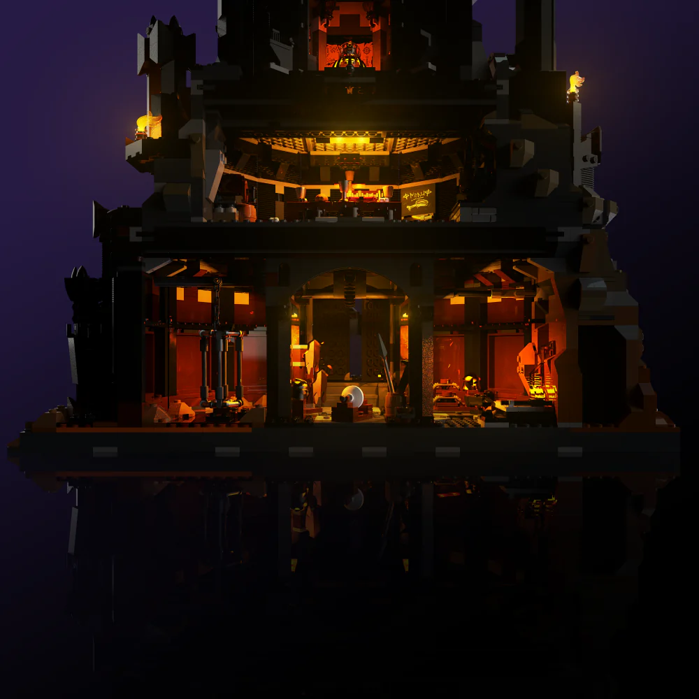 Light my Bricks Sada světel - LMB 2.0 LEGO The Lord of the Rings: Barad-dur 10333 Obrázek