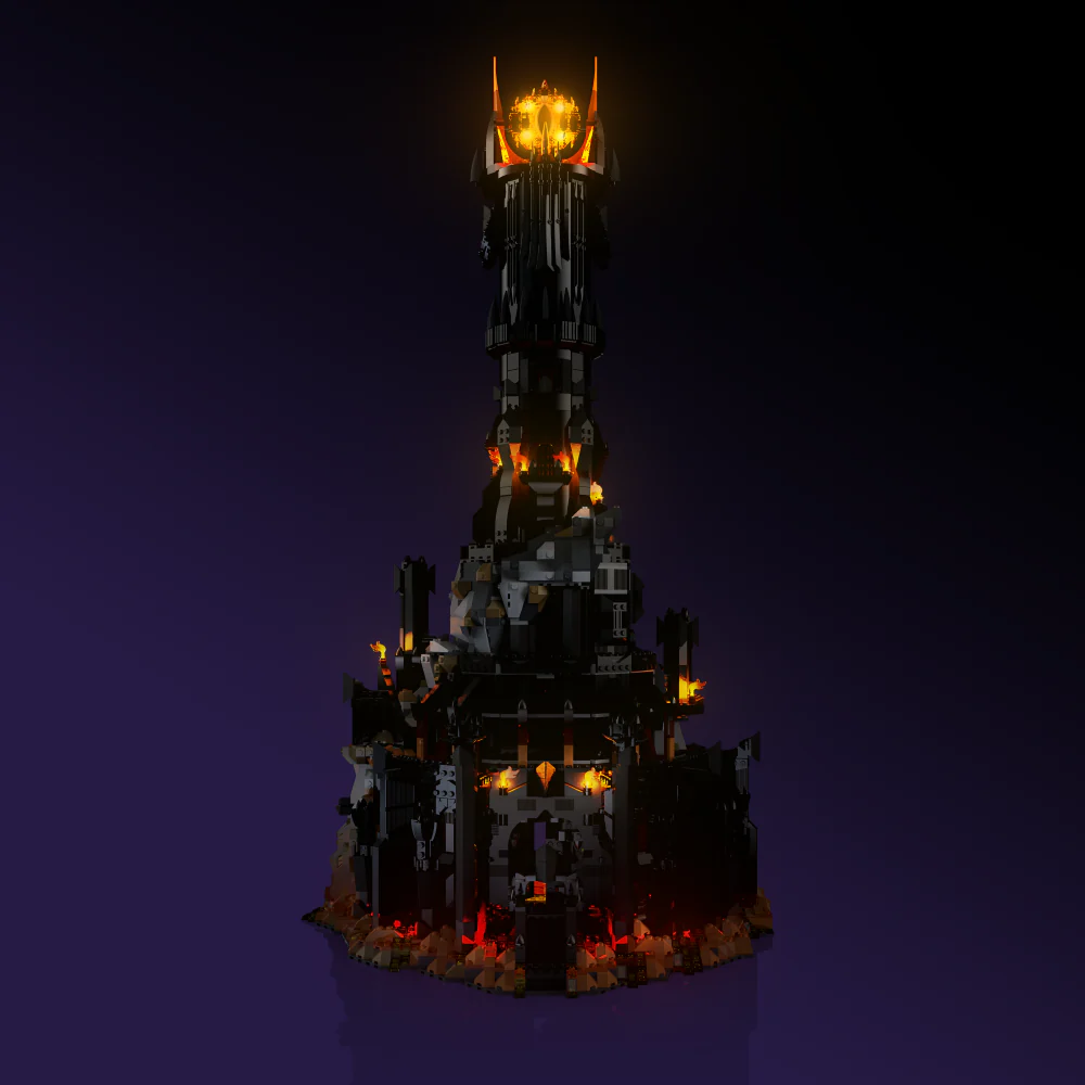Light my Bricks Sada světel - LMB 2.0 LEGO The Lord of the Rings: Barad-dur 10333 Obrázek