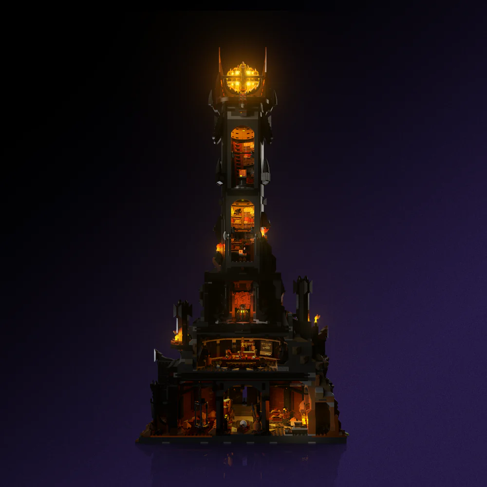 Light my Bricks Sada světel - LMB 2.0 LEGO The Lord of the Rings: Barad-dur 10333 Obrázek