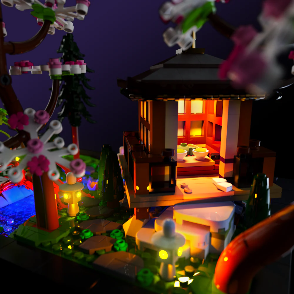 Light my Bricks Sada světel - LMB 2.0 LEGO Tranquil Garden 10315 Obrázek