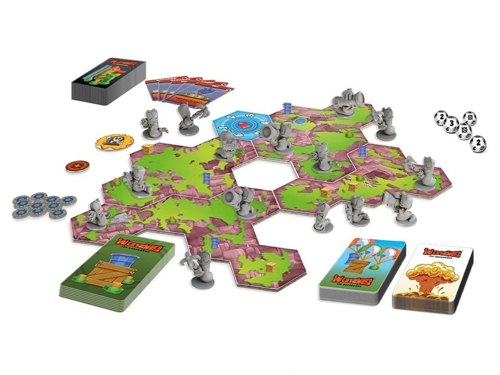 Mantic Games Worms: The Board Game (Retail version) - EN Obrázek