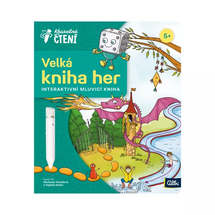 Albi Velká kniha her (Kouzelné čtení) Obrázek