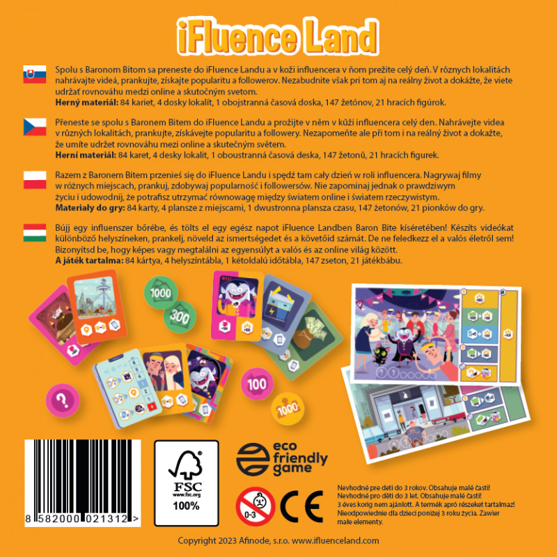 Afinode s.r.o. iFluence Land Obrázek