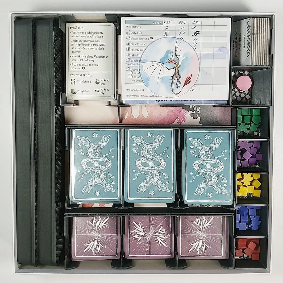 Inserty HERMAN Insert: Na křídlech draků / Wyrmspan (INS102) Obrázek