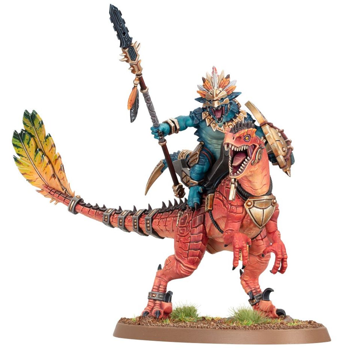 Games Workshop Age of Sigmar: Seraphon: Aggradon Lancers Obrázek