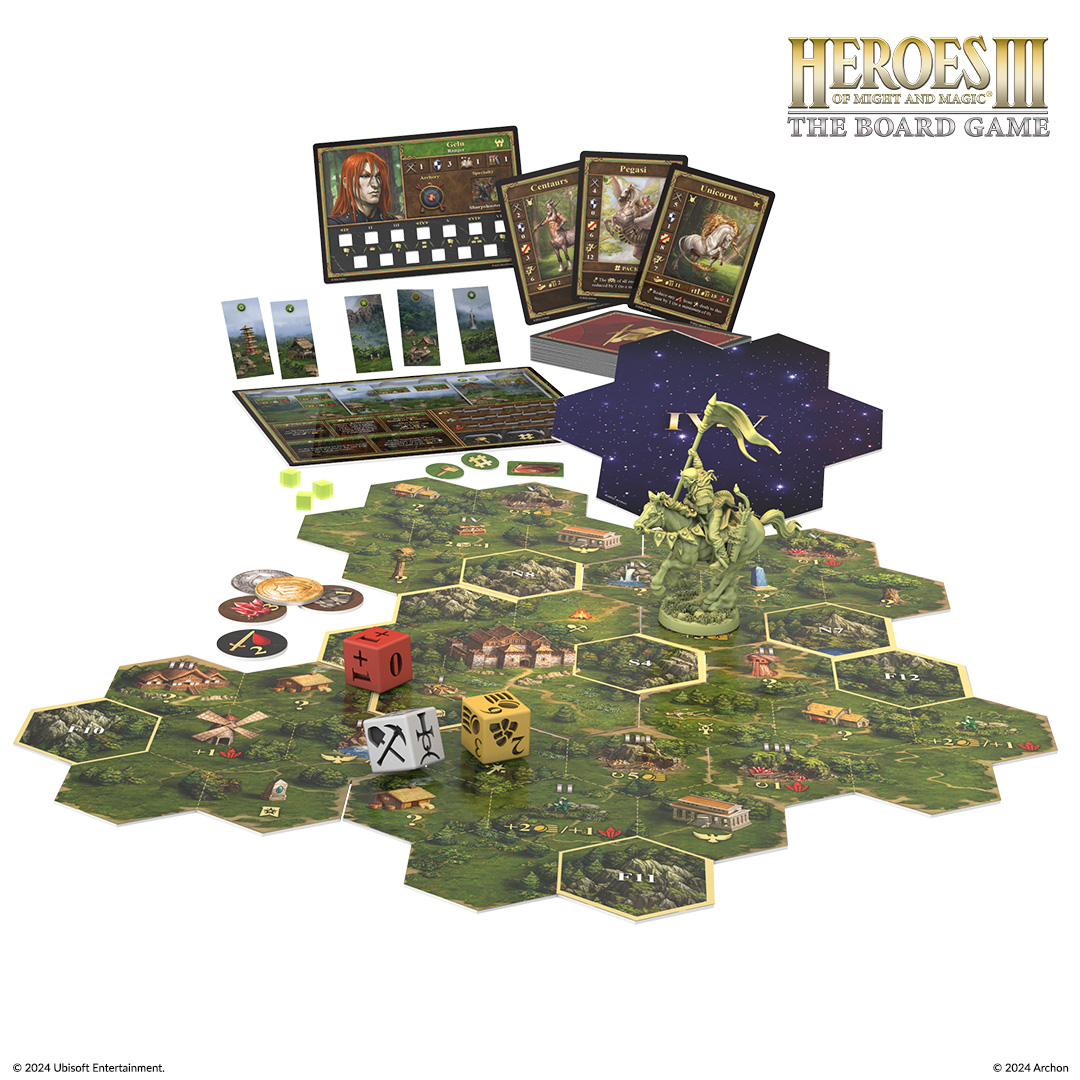 Archon Studio Heroes of Might & Magic III: The Board Game – rozšíření Bašta - CZ Obrázek