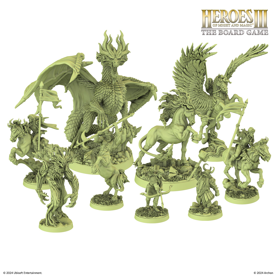 Archon Studio Heroes of Might & Magic III: The Board Game – rozšíření Bašta - CZ Česká verze