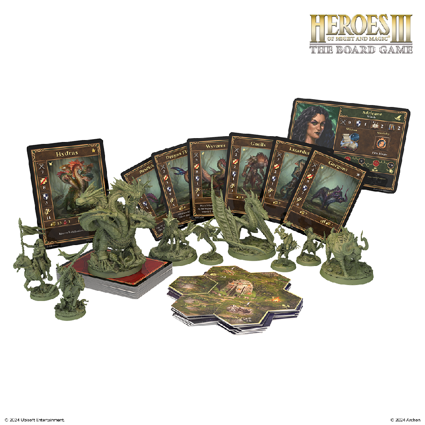 Archon Studio Heroes of Might & Magic III: The Board Game – rozšíření Pevnost - CZ Obrázek