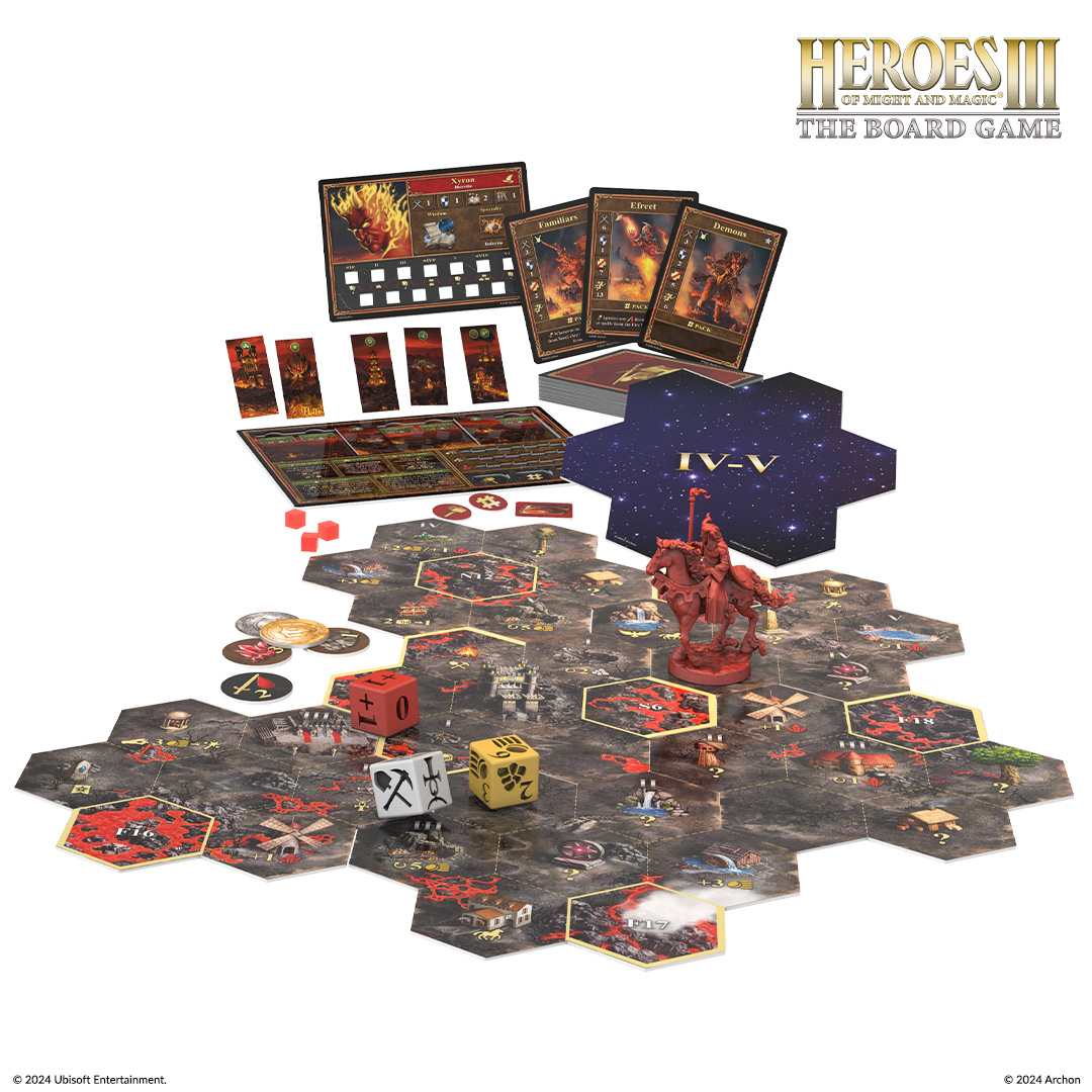 Archon Studio Heroes of Might & Magic III: The Board Game – rozšíření Peklo - CZ Obrázek