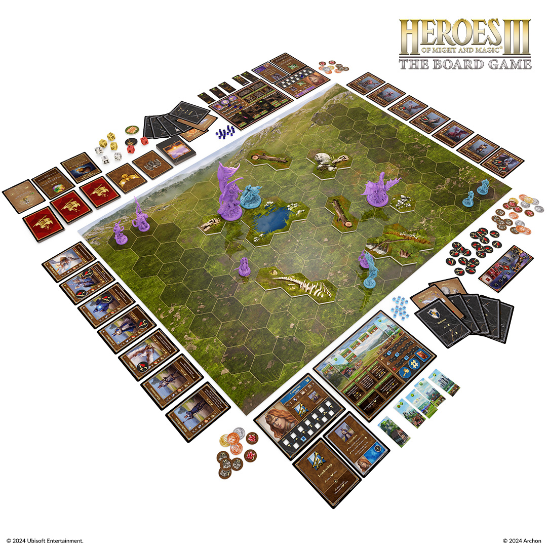 Archon Studio Heroes of Might & Magic III: The Board Game – rozšíření Bitevní pole - CZ Obrázek