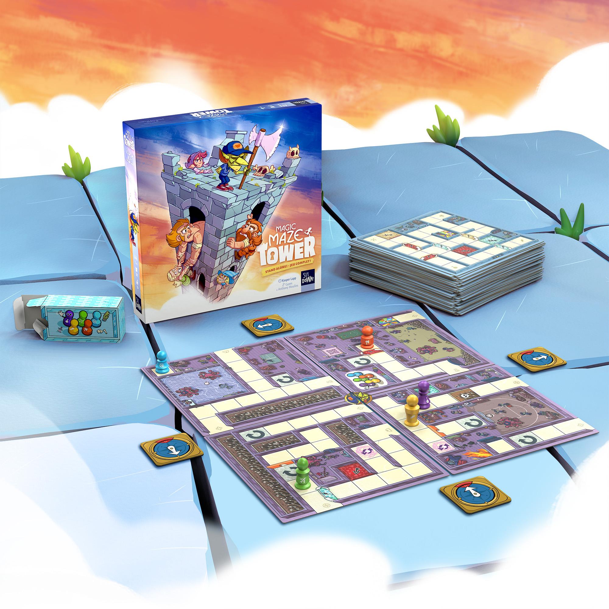 Sit Down! Magic Maze Tower - EN Obrázek
