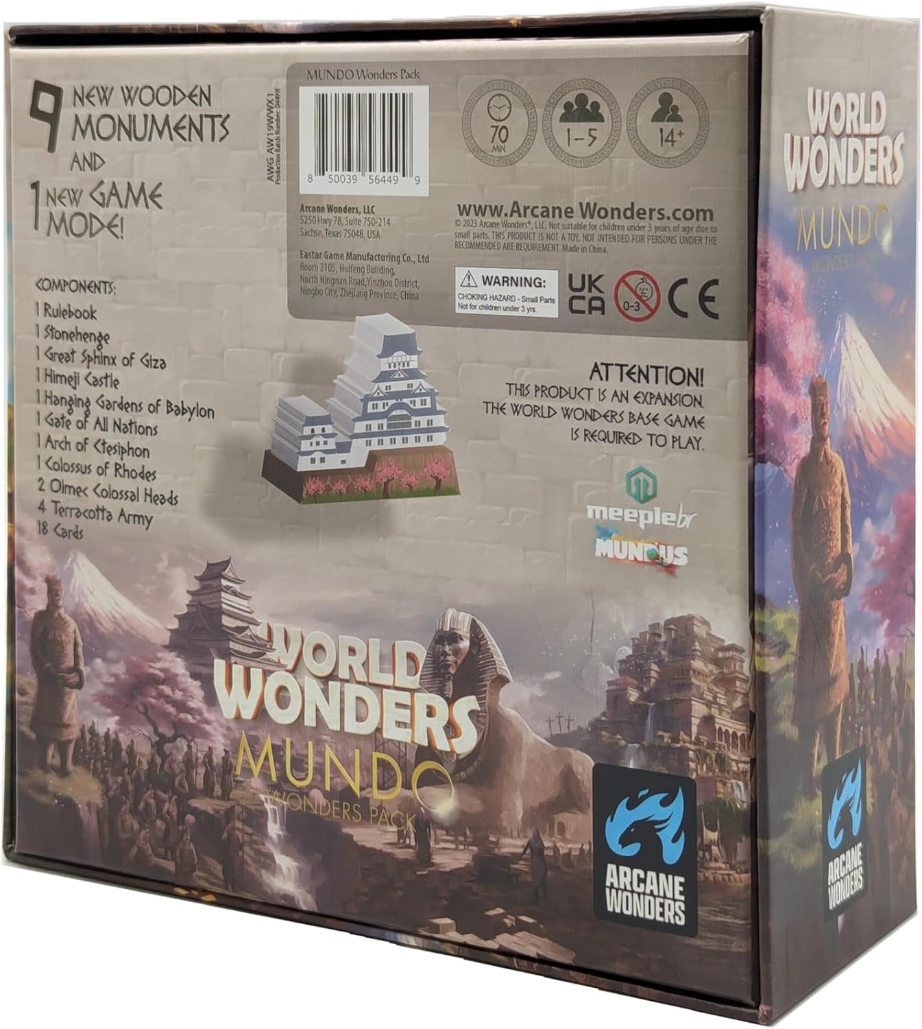 Arcane Wonders World Wonders: Mundo Wonders Pack - EN Obrázek