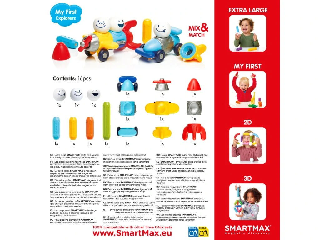 GeoSmart SmartMax - Moji první dobrodruzi - 16 ks Obrázek