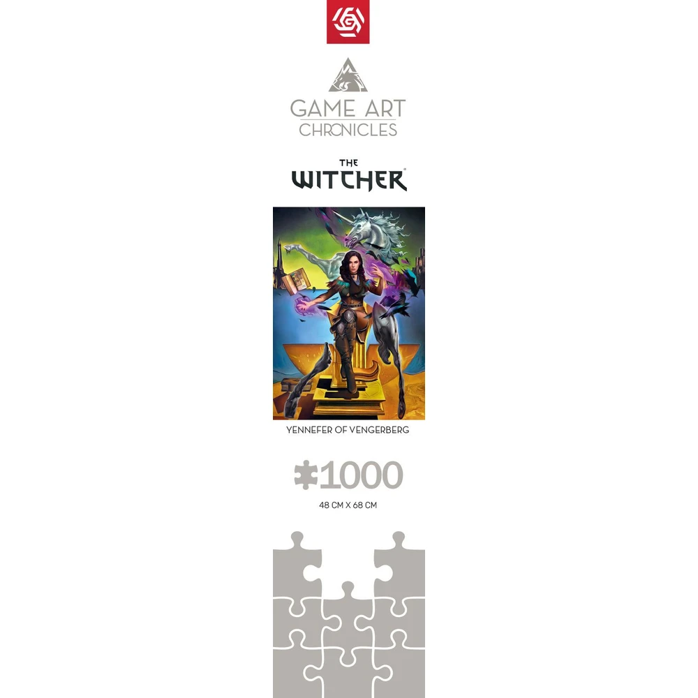 Good Loot GLO Game Art Chronicles: The Witcher - Yennefer Salvadore Dali Puzzles 1000 Obrázek