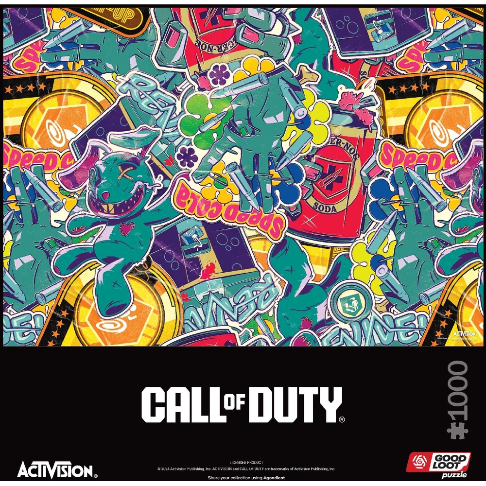 Good Loot GLO Gaming Puzzle: Call of Duty Zombies Collage Puzzles 1000 Obrázek
