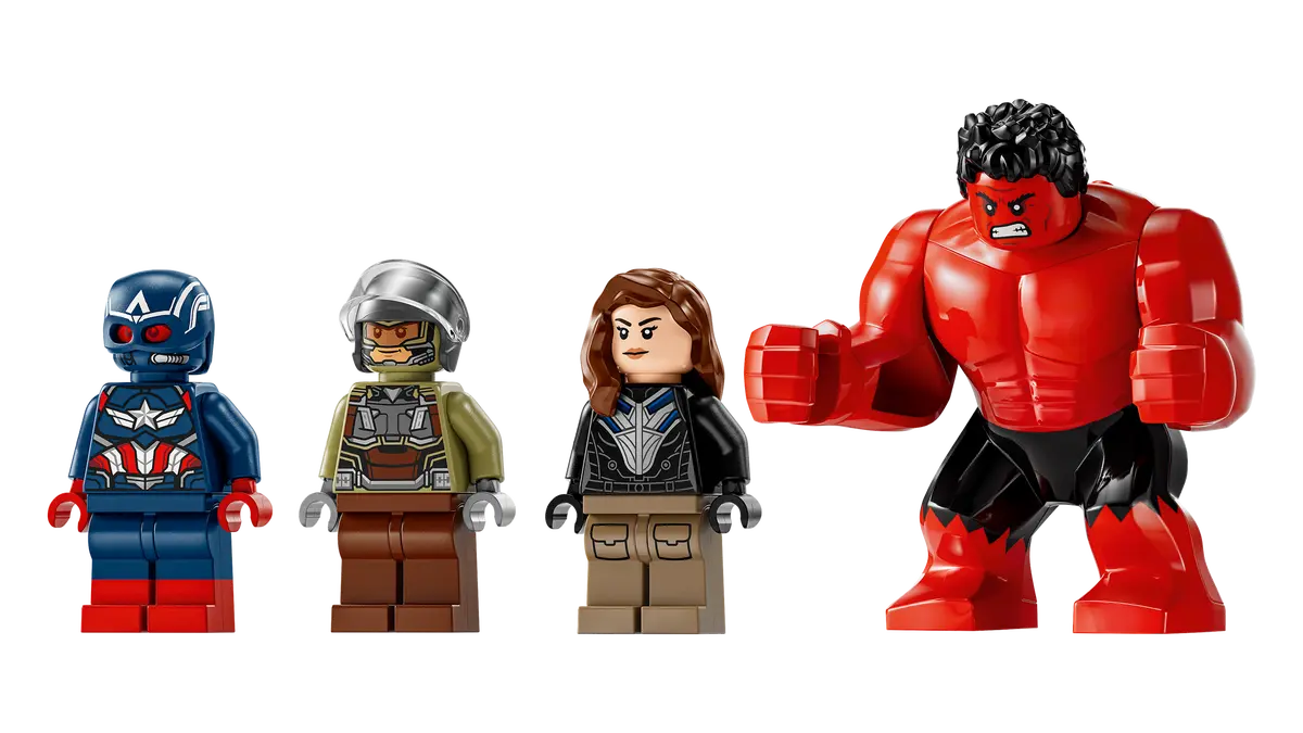 LEGO LEGO® Marvel Souboj: Kapitán Amerika vs. Red Hulk 76292 Obrázek