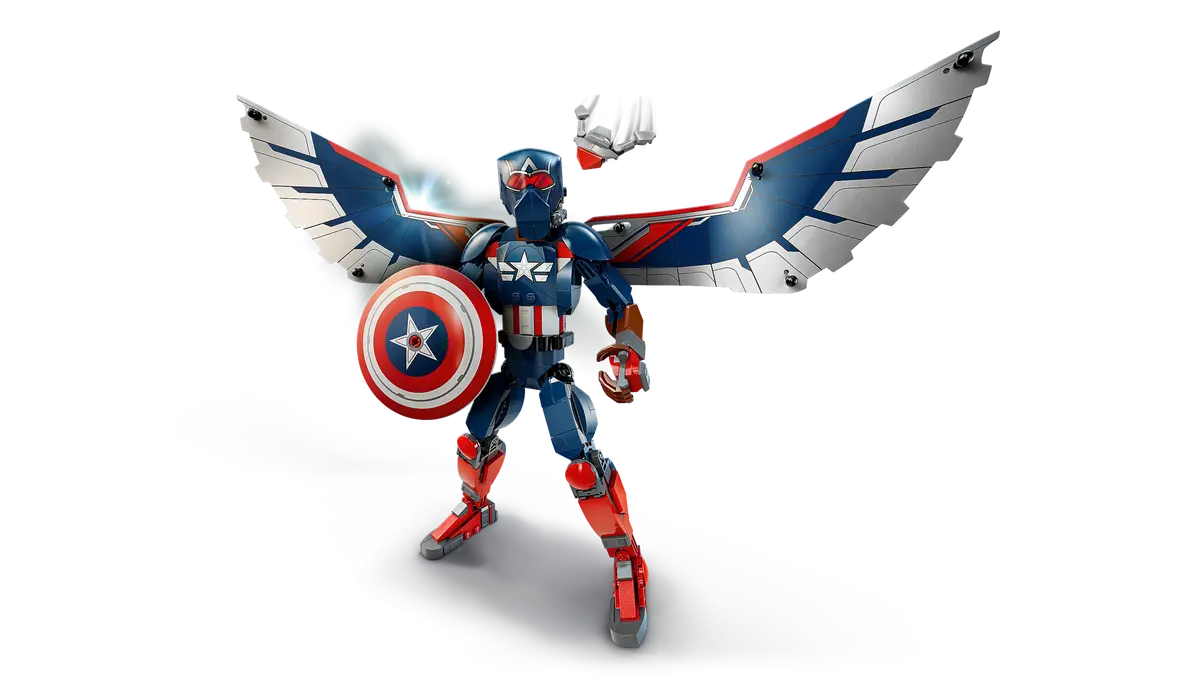 LEGO LEGO® Marvel Sestavitelná figurka: Nový Kapitán Amerika 76296 Obrázek
