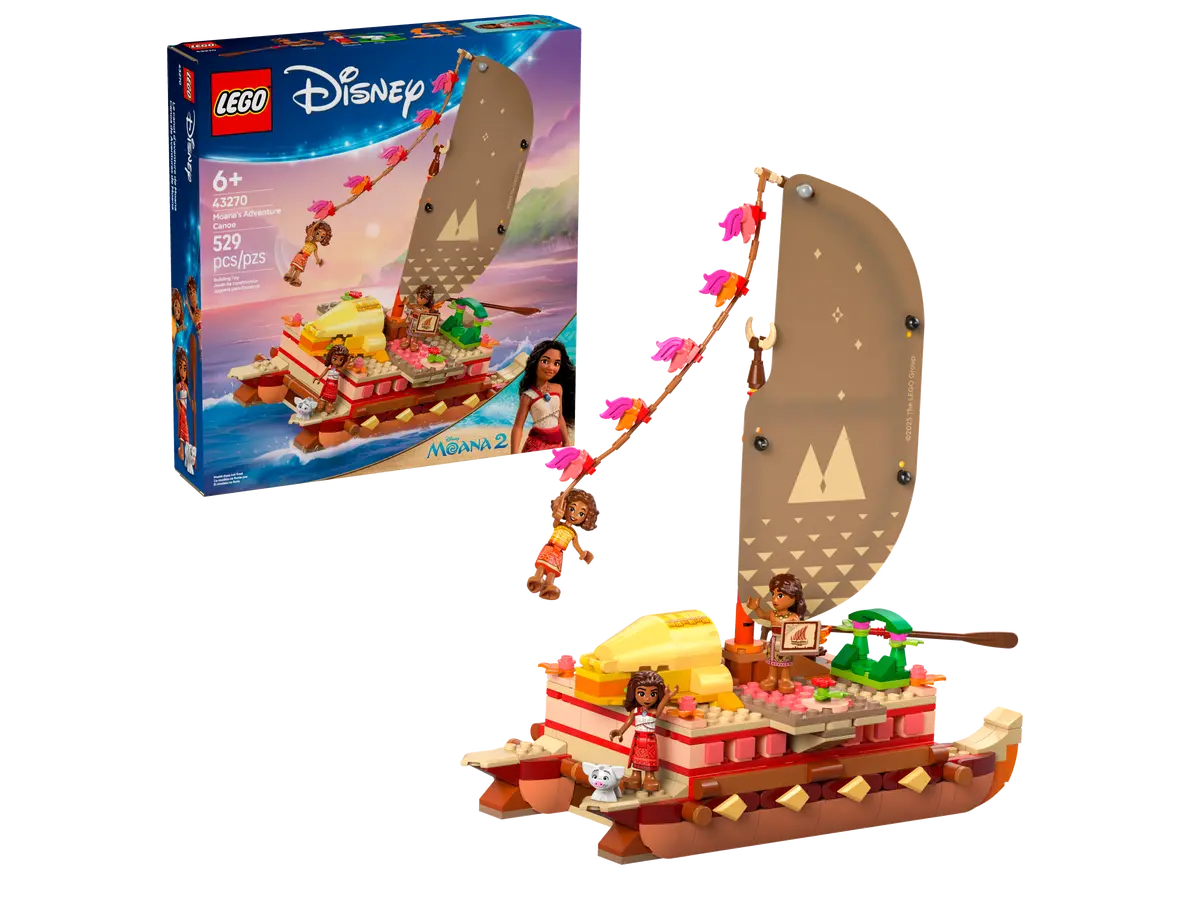 LEGO LEGO® Disney Princess Vaiana a dobrodružství na kánoi 43270 Obrázek