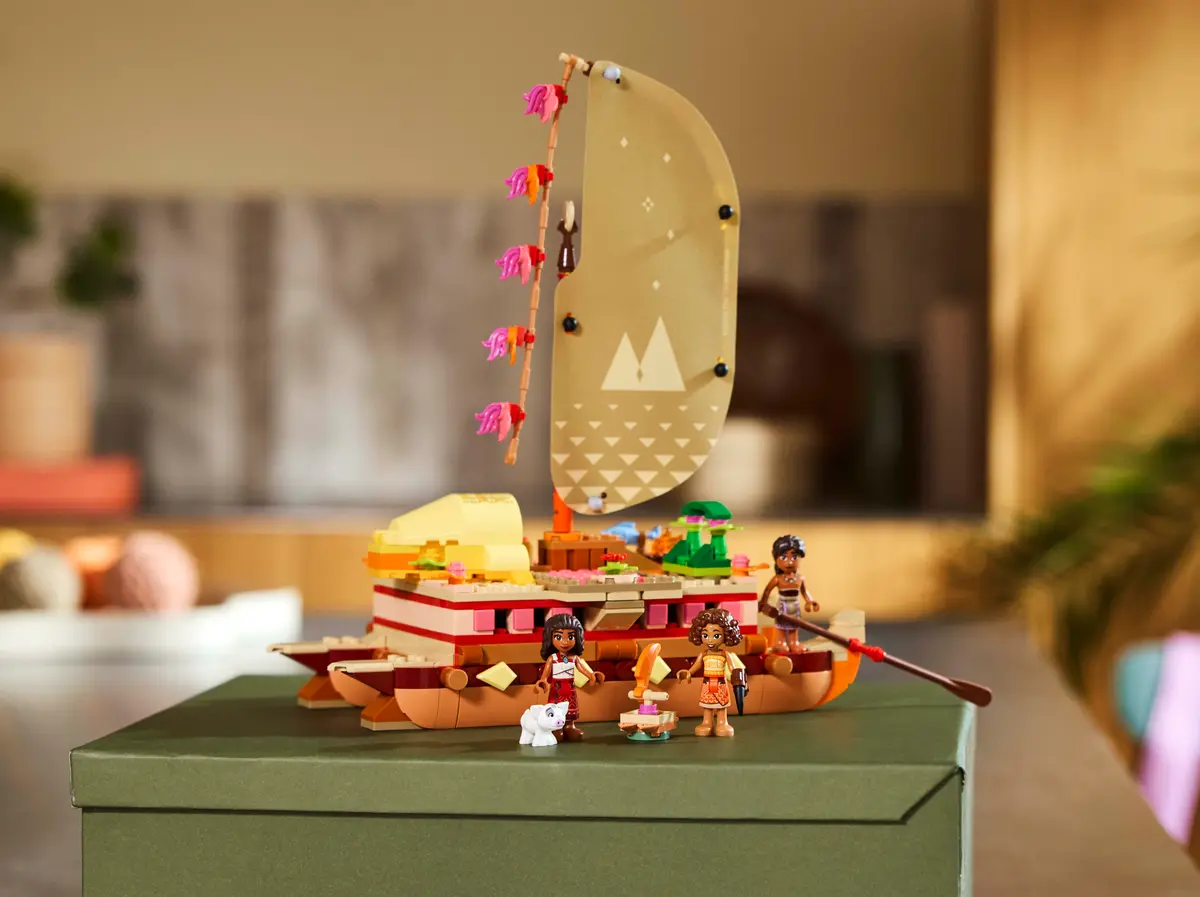 LEGO LEGO® Disney Princess Vaiana a dobrodružství na kánoi 43270 Obrázek