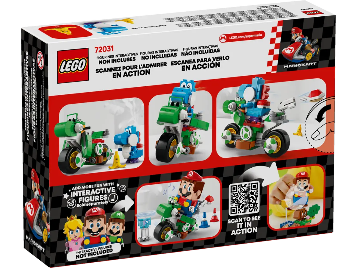 LEGO LEGO® Super Mario™ Mario Kart™ – Yoshi Bike 72031 Obrázek