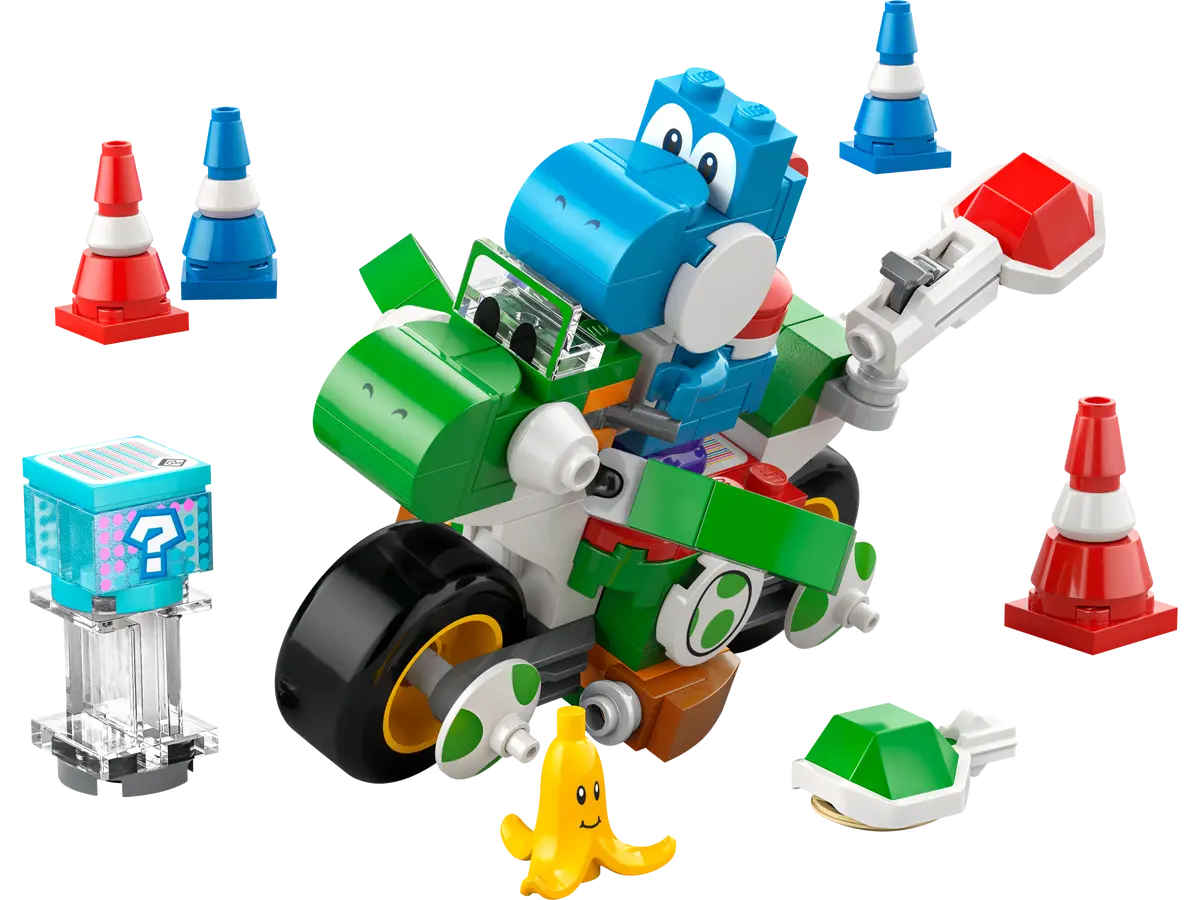 LEGO LEGO® Super Mario™ Mario Kart™ – Yoshi Bike 72031 Obrázek