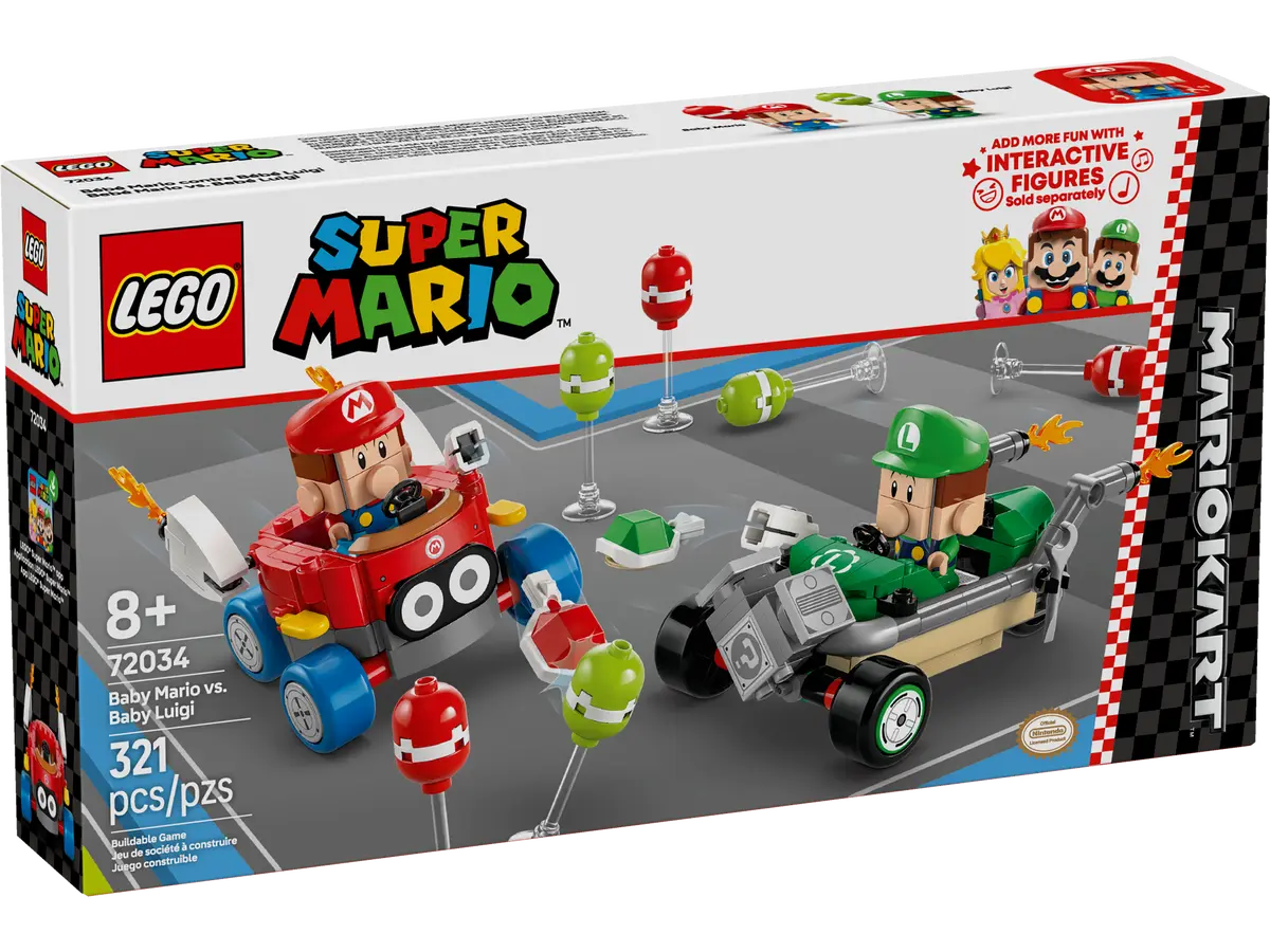 LEGO LEGO®  Super Mario™ Mario Kart™ – Baby Mario vs. Baby Luigi 72034