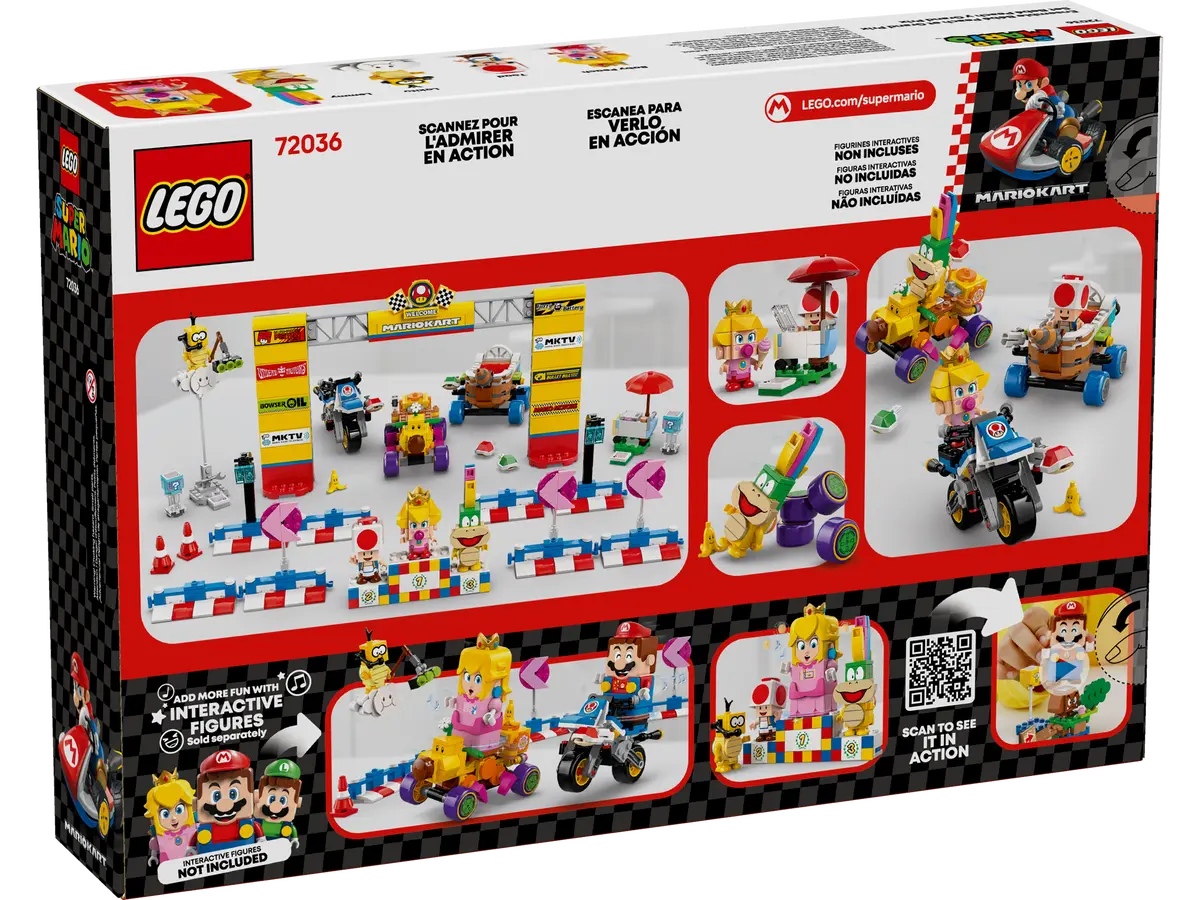 LEGO LEGO®  Super Mario™ Mario Kart™ –  Baby Peach a sada Grand Prix 72036 Obrázek