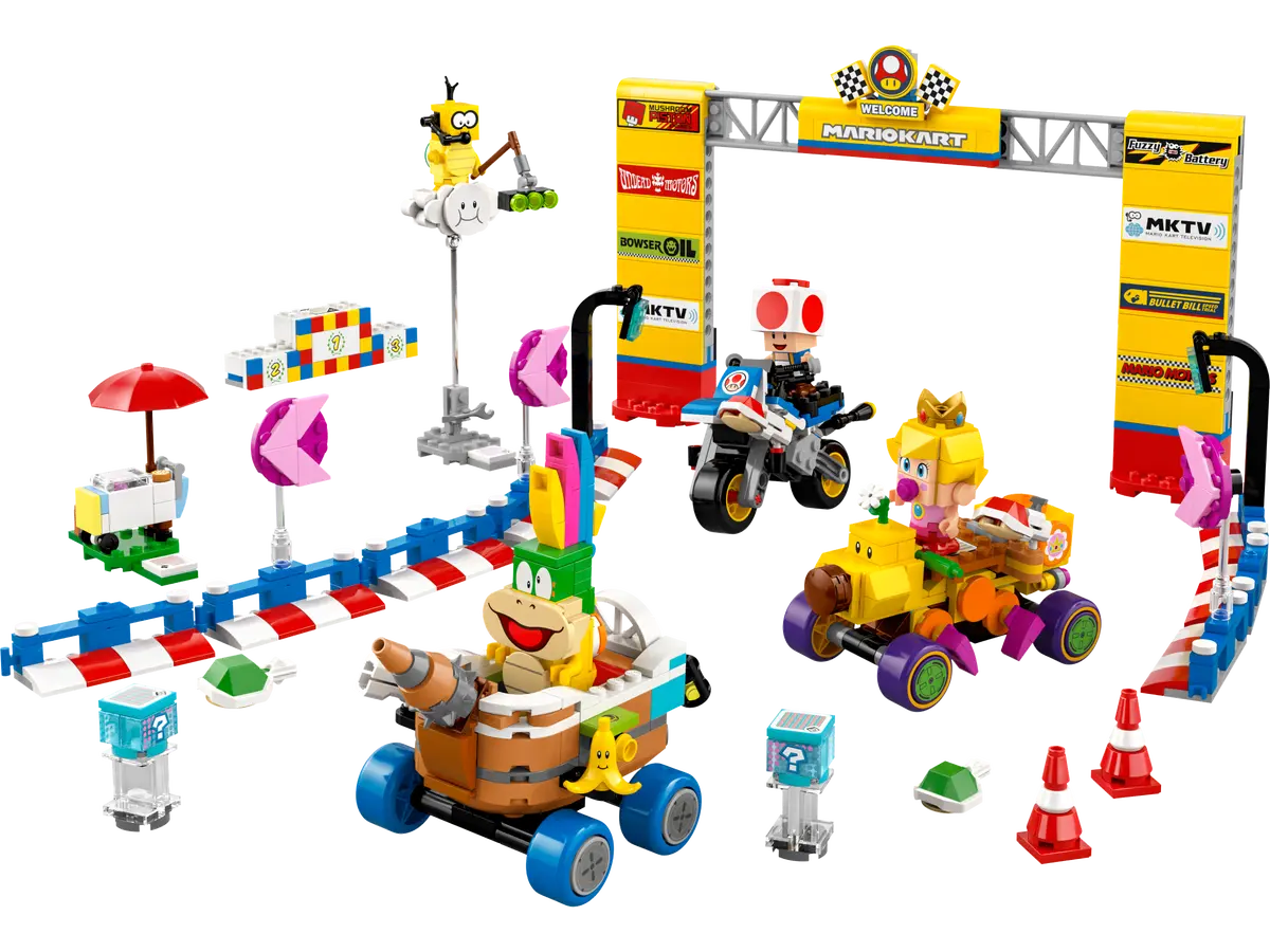 LEGO LEGO®  Super Mario™ Mario Kart™ –  Baby Peach a sada Grand Prix 72036 Obrázek