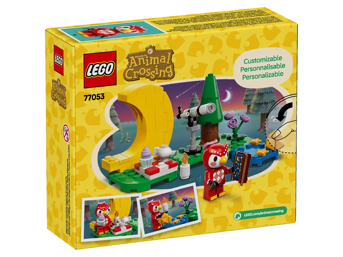 LEGO LEGO® Animal Crossing™ Pozorování hvězd s Celeste 77053 Obrázek